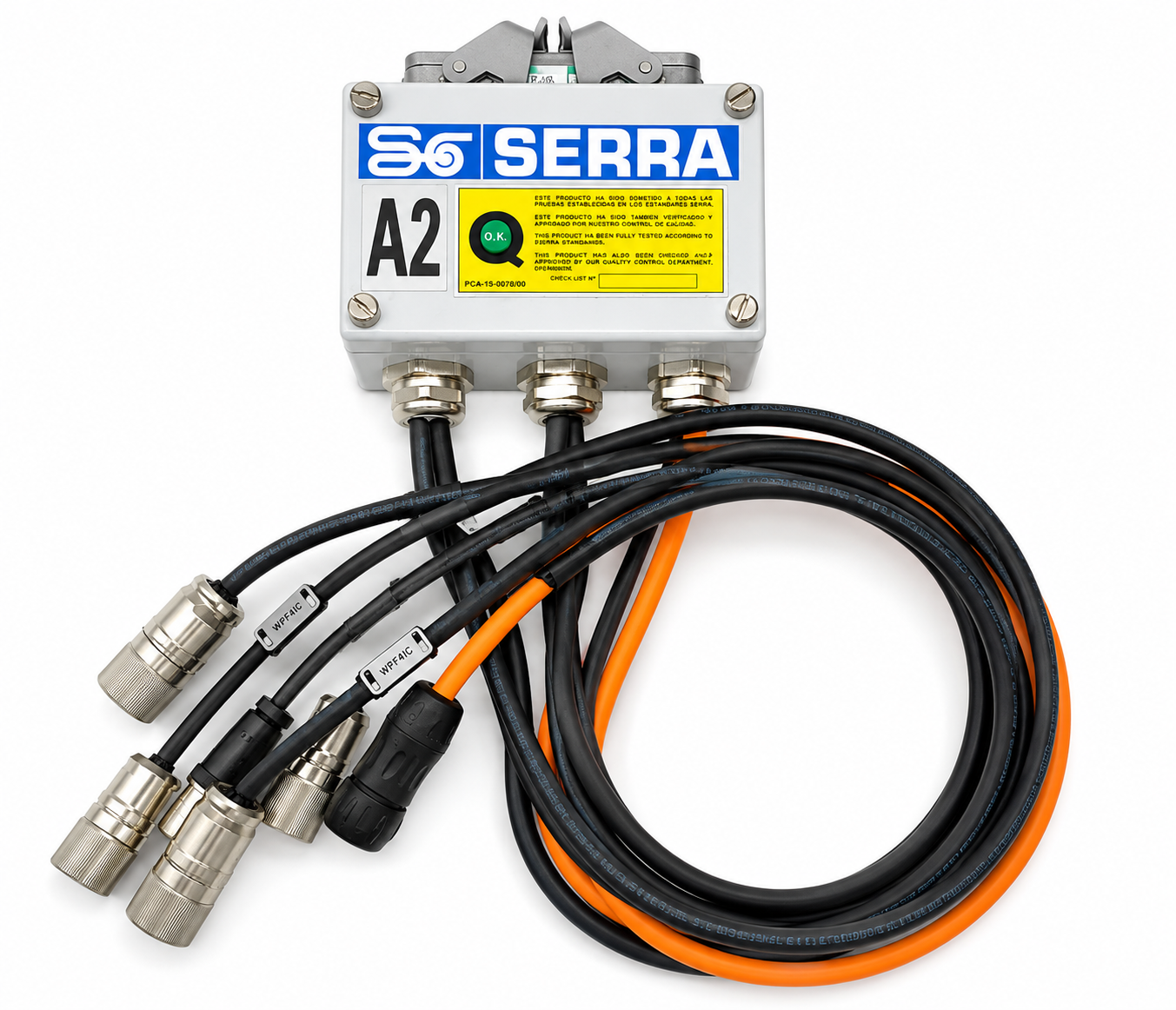CONJUNTO DE CABLES , CAJA Y SERVOMOTORES PES-20